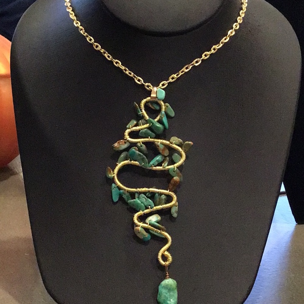 Turquoise necklace - Picture 2 of 4